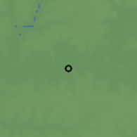 Shaded relief of the 60 km around Jenoi, drawn from the GMTED2010 grid