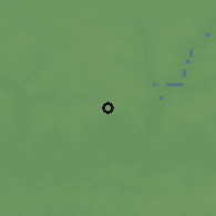 Shaded relief of the 60 km around Kerr Katim, drawn from the GMTED2010 grid