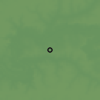 Shaded relief of the 60 km around Madina Madi, drawn from the GMTED2010 grid