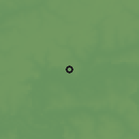 Shaded relief of the 59 km around Bantanto Musa Bah, drawn from the GMTED2010 grid