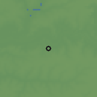 Shaded relief of the 60 km around Massembe, drawn from the GMTED2010 grid