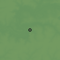Shaded relief of the 60 km around Baro Kunda, drawn from the GMTED2010 grid