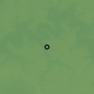 Shaded relief of the 60 km around Missira Ba Mariama, drawn from the GMTED2010 grid