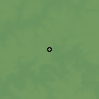 Shaded relief of the 60 km around Musa Kunda, drawn from the GMTED2010 grid
