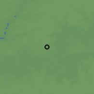 Shaded relief of the 60 km around Ngeyen Sanjal, drawn from the GMTED2010 grid