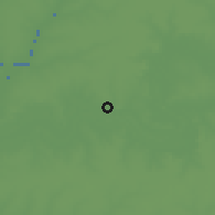 Shaded relief of the 60 km around Bassik, drawn from the GMTED2010 grid