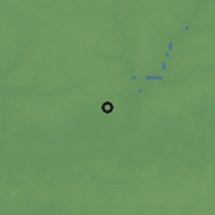 Shaded relief of the 60 km around No Kunda, drawn from the GMTED2010 grid