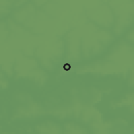 Shaded relief of the 59 km around Batijaha, drawn from the GMTED2010 grid