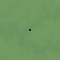 Shaded relief of the 60 km around Sare Ngai, drawn from the GMTED2010 grid