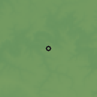 Shaded relief of the 60 km around Temanto, drawn from the GMTED2010 grid