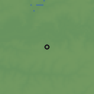 Shaded relief of the 60 km around Toranka Bantang, drawn from the GMTED2010 grid