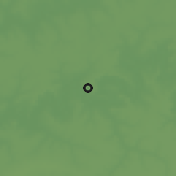 Shaded relief of the 60 km around Boro Modi Bane, drawn from the GMTED2010 grid