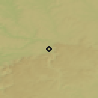 Shaded relief of the 50 km around Aalen, drawn from the GMTED2010 grid