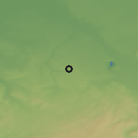 Shaded relief of the 49 km around Alsdorf, drawn from the GMTED2010 grid
