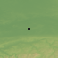 Shaded relief of the 49 km around Bönen, drawn from the GMTED2010 grid