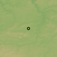 Shaded relief of the 50 km around Brackenheim, drawn from the GMTED2010 grid