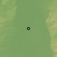 Shaded relief of the 50 km around Bürstadt, drawn from the GMTED2010 grid