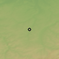 Shaded relief of the 49 km around Crimmitschau, drawn from the GMTED2010 grid