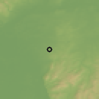 Shaded relief of the 50 km around Darmstadt, drawn from the GMTED2010 grid