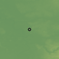 Shaded relief of the 49 km around Dinslaken, drawn from the GMTED2010 grid