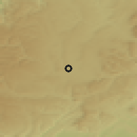 Shaded relief of the 50 km around Donaueschingen, drawn from the GMTED2010 grid