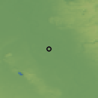 Shaded relief of the 49 km around Dormagen, drawn from the GMTED2010 grid