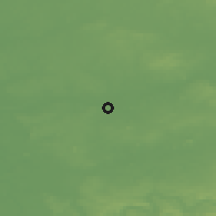 Shaded relief of the 49 km around Dorsten, drawn from the GMTED2010 grid