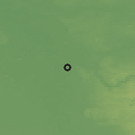 Shaded relief of the 49 km around Duisburg, drawn from the GMTED2010 grid