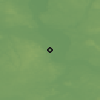 Shaded relief of the 49 km around Eisenhüttenstadt, drawn from the GMTED2010 grid