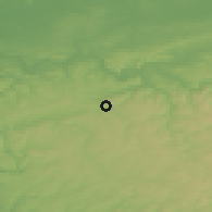 Shaded relief of the 49 km around Ennepetal, drawn from the GMTED2010 grid