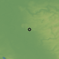 Shaded relief of the 49 km around Erkrath, drawn from the GMTED2010 grid
