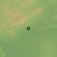 Shaded relief of the 50 km around Eschborn, drawn from the GMTED2010 grid