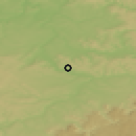 Shaded relief of the 50 km around Esslingen, drawn from the GMTED2010 grid