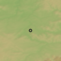 Shaded relief of the 50 km around Fellbach, drawn from the GMTED2010 grid