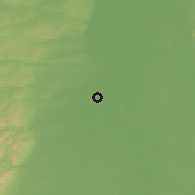 Shaded relief of the 50 km around Frankenthal, drawn from the GMTED2010 grid