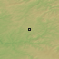 Shaded relief of the 49 km around Freudenberg, drawn from the GMTED2010 grid