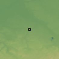 Shaded relief of the 49 km around Geilenkirchen, drawn from the GMTED2010 grid