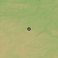 Shaded relief of the 50 km around Gerlingen, drawn from the GMTED2010 grid