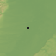 Shaded relief of the 50 km around Germersheim, drawn from the GMTED2010 grid