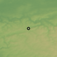 Shaded relief of the 49 km around Gevelsberg, drawn from the GMTED2010 grid