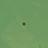 Shaded relief of the 49 km around Grefrath, drawn from the GMTED2010 grid