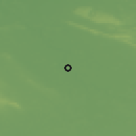 Shaded relief of the 49 km around Greven, drawn from the GMTED2010 grid