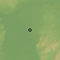 Shaded relief of the 50 km around Griesheim, drawn from the GMTED2010 grid
