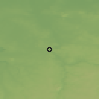 Shaded relief of the 49 km around Grimma, drawn from the GMTED2010 grid