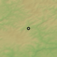 Shaded relief of the 49 km around Haiger, drawn from the GMTED2010 grid
