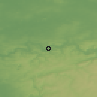 Shaded relief of the 49 km around Hattingen, drawn from the GMTED2010 grid