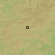 Shaded relief of the 49 km around Bad Berleburg, drawn from the GMTED2010 grid