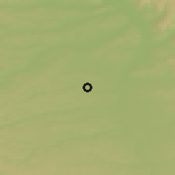 Shaded relief of the 50 km around Herzogenaurach, drawn from the GMTED2010 grid