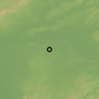 Shaded relief of the 50 km around Heusenstamm, drawn from the GMTED2010 grid