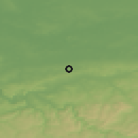Shaded relief of the 49 km around Holzwickede, drawn from the GMTED2010 grid